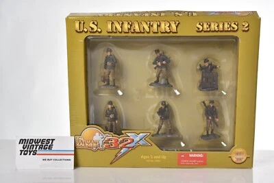 ULTIMATE SOLDIER 32X ESCALA 1/32 SEGUNDA GUERRA MUNDIAL EJÉRCITO DE ESTADOS UNIDOS SOLDADOS DE INFANTERÍA SERIE 2 SIN USAR, EN CAJA Foto 1 de 4