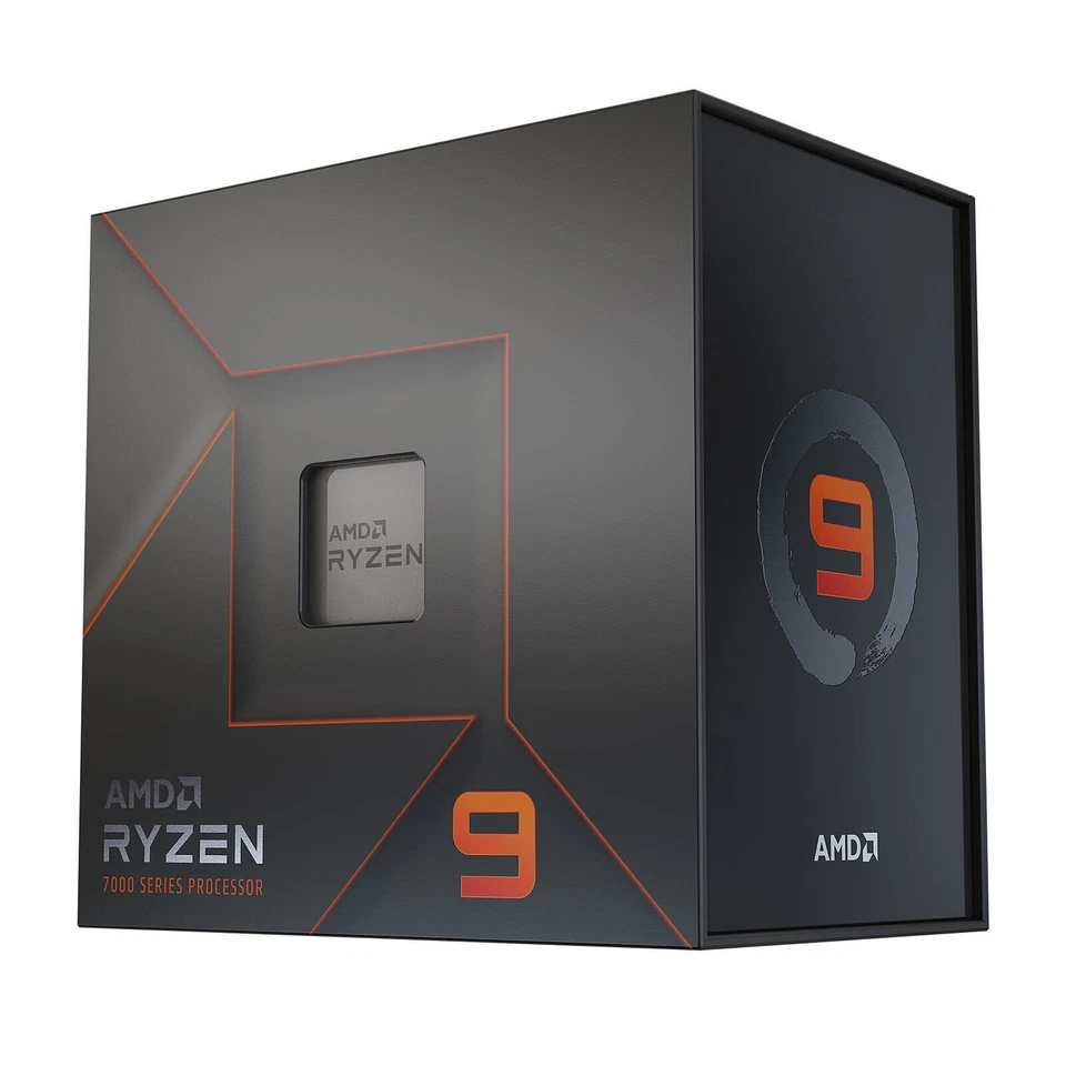 AMD Ryzen 9 7900x Processeur (5,6 GHz, 12 Cœurs, LGA 1718/Socket AM5) Box - 100-100000589WOF