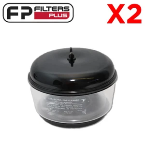 2 x H001250 Donaldson Pre-Cleaner 2-1/4" / 57mm Max CFM 130 75% Dirt Removal - Picture 1 of 1