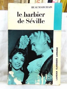 BEAUMARCHAIS, LE BARBIER DE SÉVILLE, LÉON LEJEALLE, LIBRAIRIE LAROUSSE, 1965 - Picture 1 of 11