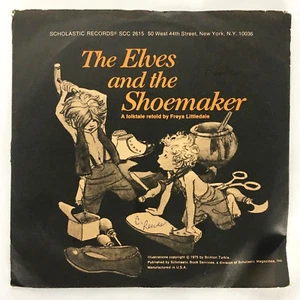 1975 The Elves And The Shoemaker Scholastic Record 33 1/3 RPM Freya Littledale - Picture 1 of 9