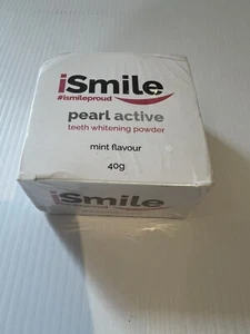 I smile Pearl Active Whitening Powder Mint Flavour 40g - Picture 1 of 3
