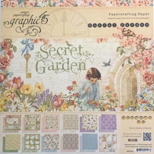 Graphic 45  Secret Garden 12 x 12 - Rare (2013 Collectable) Scrapbooking - Picture 1 of 4