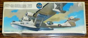 Vintage AirFix PBY-5A Catalina Coast Guard Plane Model Kit - England NOS Sealed - Picture 1 of 5