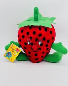 Family Funny Farm Strawberry Plush Stan Stanford Strawberry Stuffed Toy NWT - Picture 1 of 7