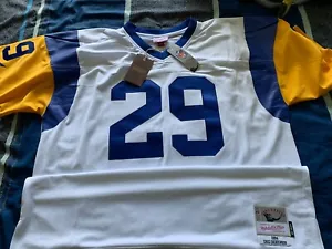 Eric Dickerson Los Angeles Rams Mitchell & Ness Authentic Throwback Jersey S 3XL - Picture 1 of 8