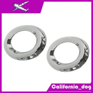 Pair Fog Light Lamp Bezel Chrome Trim Rings Cap 521260R060 For Toyota RAV4 2012 - Picture 1 of 5
