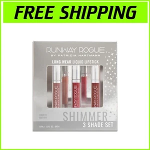 Limited Edition Shimmery Liquid Lipstick Set – Sunset Trio for Glamorous Lips - Picture 1 of 9