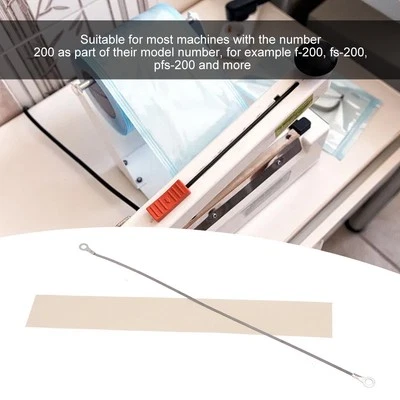 200mm 300mm 400mm Impulse Seal Heat Wire Element Strip Pulse Sealing Machine - Image 1 of 4