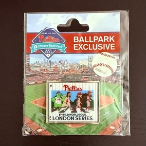 Phillies 2024 London Series Abbey Road Phanatic Bryce Harper Brandon Marsh Pin - Picture 1 of 1