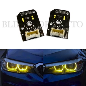 (IZQUIERDA Y DERECHA) DRL DIURNO CSL AMARILLO PLACA LED 63117214934 PARA BMW G30 - Imagen 1 de 3
