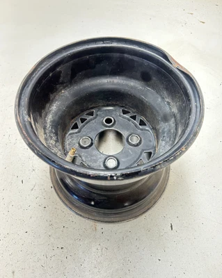 06 2006 Polaris Trail Boss 330 2x4 OEM STRAIGHT Rear Back Wheel Rim 10 X 8.5 - Изображение 1 из 4