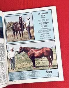 1972 QUARTER HORSE JOURNAL, AQHA Magazine - KIDNAP BAR - RICKY BONANZA - BAR BOB - Imagen 1 de 24