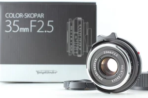 [Unbenutzt mit Box] Voigtländer Color Skopar 35mm f2.5 P II VM Objektiv Leica M JAPAN - Bild 1 von 9