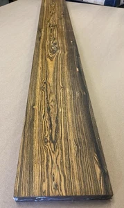 Bocote Lumber Exotic hard wood from Mexico( Qty 1) inches 45 1/4”x6”x 7/8”# Joe - Picture 1 of 7