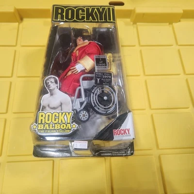 Silla de ruedas Rocky II 2 edición limitada 1/1800 Post lucha hospital RARA NUEVA A53 Foto 1 de 3