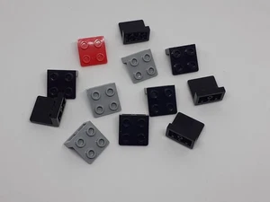 11x Lego® Technic Classic City Platte modifiziert 1x2 99207 Winkel schwarz bunt - Bild 1 von 1