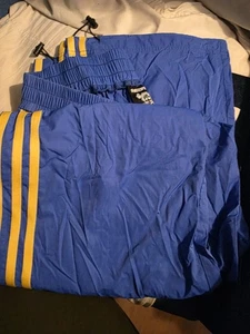 Octavious Marks Blue And Yellow Wind Breaker Pants - Picture 1 of 6