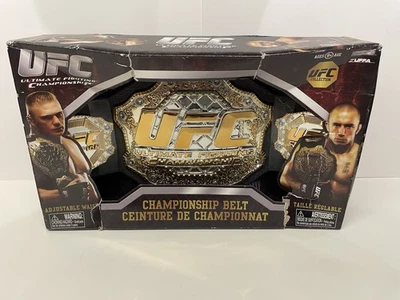 Cinturón Campeonato Jakks Pacific UFC 2009 Colección UFC NUEVO - CAJA DAÑADA Foto 1 de 4