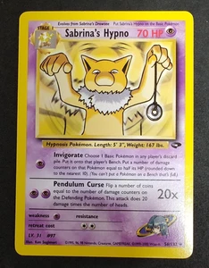 Pokemon TCG Sabrina's Hypno Gym Challenge 56/132 Regular LP. - Bild 1 von 6