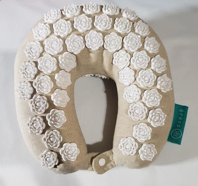 Kanjo Premium Acupressure Pillow For Neck Pain Two Sided Pre-Owned - Image 1 of 2