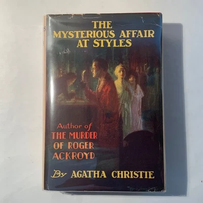 The Mysterious Affair At Styles by Agatha Christie circa 1941 Grosset & Dunlap - Image 1 of 4