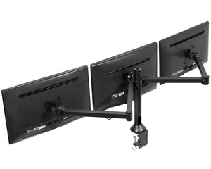 VIVO Triple Monitor Desk Mount, Heavy Duty Stand, Computer Screens up to 32" - Picture 1 of 9