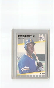 Ken Griffey Jr. 1989 Fleer #548 RC Seattle Mariners - Picture 1 of 2
