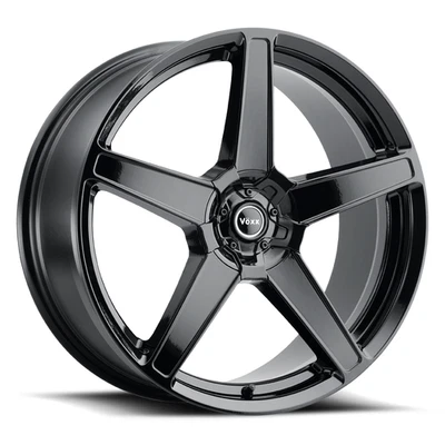 VOXX MG5 Rim 20X9 5X115/5X120 Offset 20 Gloss Black (Quantity of 4) Foto 1 de 2