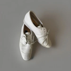 Diana Ferrari Women’s Super soft White Sparkle Shoes size 8.5 Made In Australia - Picture 1 of 13