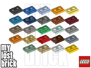 LEGO - Part 32028 - Plates 1x2 with Door Rail + NEW + SELECT COLOUR / QUANTITY - Picture 1 of 25