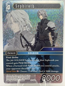 Final Fantasy TCG - Sephiroth - 25-025L - Tears of the Planet - Foil - Picture 1 of 2