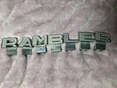 AMC RAMBLER 1961 1962 letras de rejilla clásicas  Foto 1 de 3