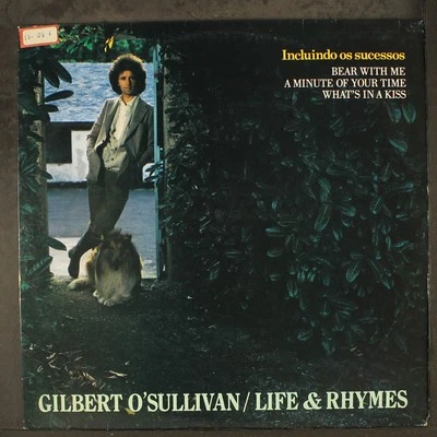 GILBERT O'SULLIVAN: life & rhymes EPIC 12" LP 33 RPM Brazil - Image 1 of 2