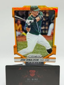 2014 Panini Prizm - Josh Donaldson #95 Orange Prizm Die-Cut /60 - Bild 1 von 2