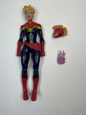 Marvel Legends Capitana Marvel Serie Infinita Doncellas de Poder Ola del Padre de las Leyendas Foto 1 de 4