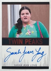 Sarah Jean Long Modern Bordered Autograph, Twin Peaks Log Lady Chronicles, 2025 - Picture 1 of 2