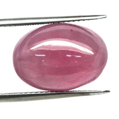 12.18 CT. Heated Pink Ruby Madagascar Oval Cabochon - Image 1 of 4