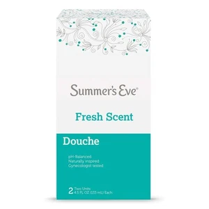 Summer's Eve Douche Profumo Fresco 4,5 Oz Formato (Confezione da 2) Ph Bilanciato, D - Foto 1 di 7