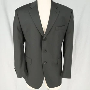 Ralph Ralph Lauren Sport Coat Mens 46R Wool Gray Green Jacket Blazer FLAWS - Picture 1 of 24