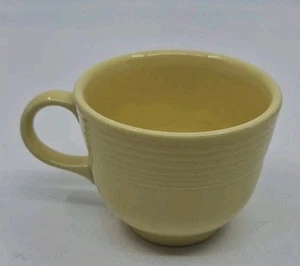 Fiestaware Fiesta Ware Homer Laughlin Yellow Tea Coffee Cup 3.5" Wide 2.75" Tall - Picture 1 of 5