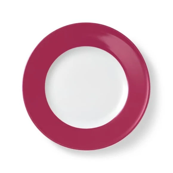 DIBBERN SCHÖNWALD Dessertteller 'Solid Color' - 19 cm - Porzellan - himbeere - Bild 1 von 1