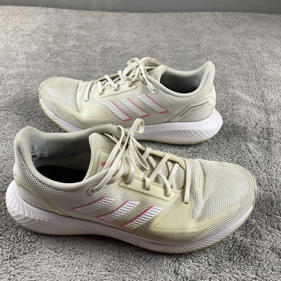 Adidas Neo Runfalcon 2.0 FY9623 Mujer Talla 8.5 Zapatos para Correr Blanco Rosa Foto 1 de 4