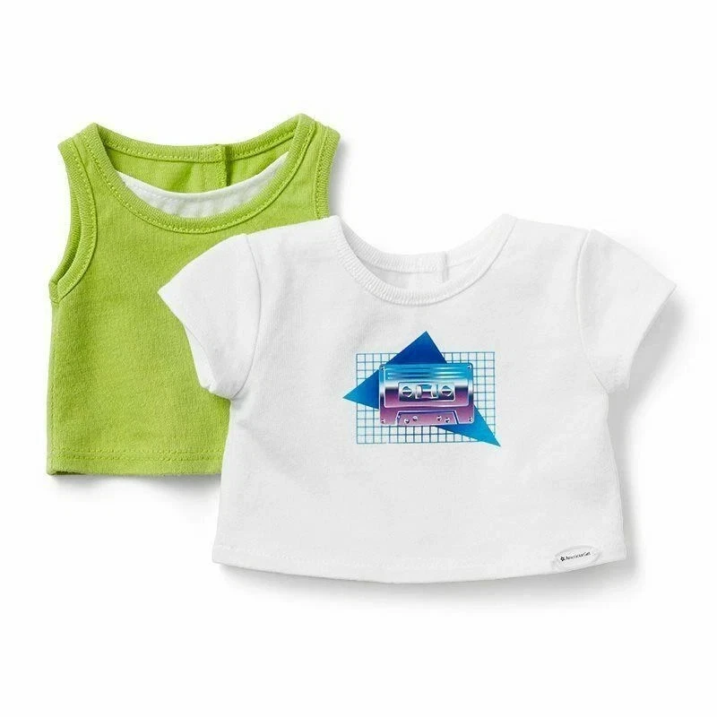 American Girl Courtney Moore Flats & Socks for 18-inch Dolls