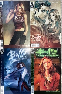 Buffy The Vampire Slayer Temporada 8 Novelas Gráficas Volúmenes 1-4 TPB Caballo Oscuro Foto 1 de 4