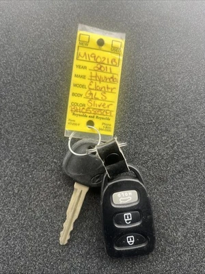 2011 Hyundai Elantra Key & Key Fob – OEM – Keyless Entry Remote - Image 1 of 2