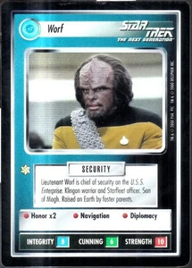 Worf - Reflections - Star Trek CCG 1E - Imagen 1 de 6
