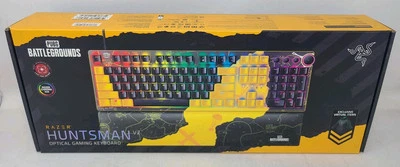 Razer Huntsman V2 PUBG: BATTLEGROUNDS Edition. New-Factory Sealed  - Image 1 of 3