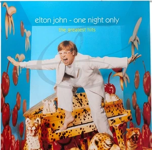 ELTON JOHN ONE NIGHT ONLY Album Cover Promo 12x12 Flat Double Sided Poster - Picture 1 of 2