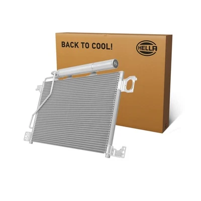 HELLA Condenser, air conditioning 8FC366221-201 - Image 1 of 4